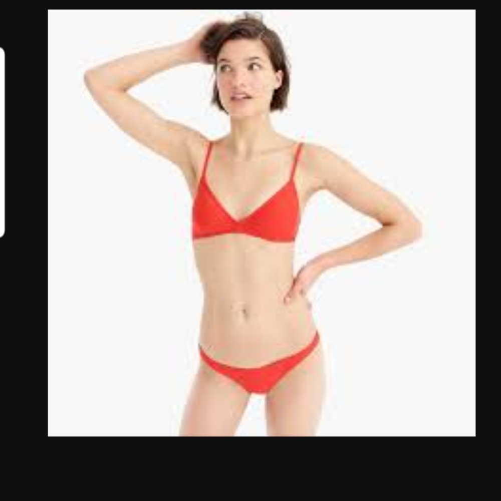 J.Crew french bikini top